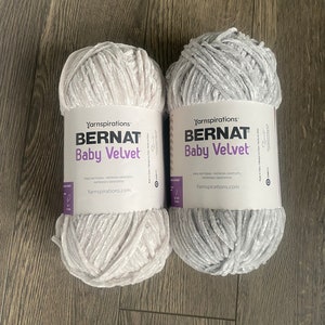 Bernat Baby Velvet Set of 3, 3.5oz/100gea 100% Polyester Restful Rose Set  of 3 