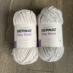 Bernat baby velvet blissful greige sales