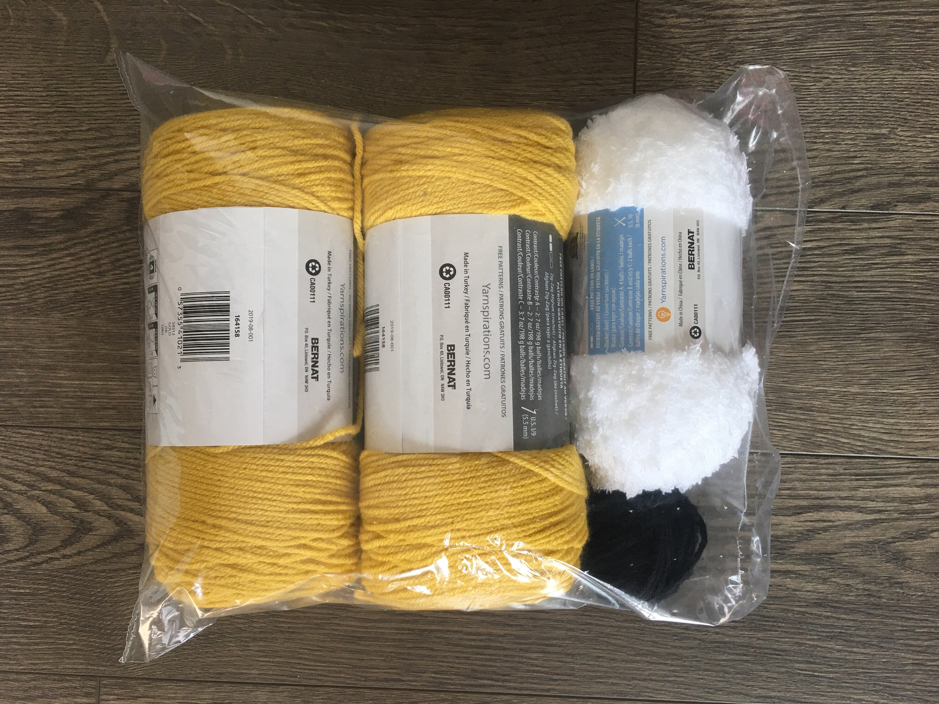 KNIT KIT Fuzzy Bee Baby Blanket DIY Knit Baby Blanket Baby Etsy