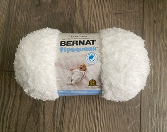 YARN 1 Ball of Fuzzy White Yarn for Fuzzy Sheep Baby Blanket Pattern does Not Include Pattern Etsy