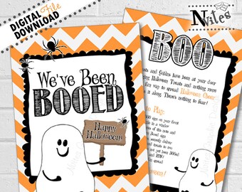 Weve been booed Etsy photograph regarding We've Been Booed Printable known as Weve been booed Etsy