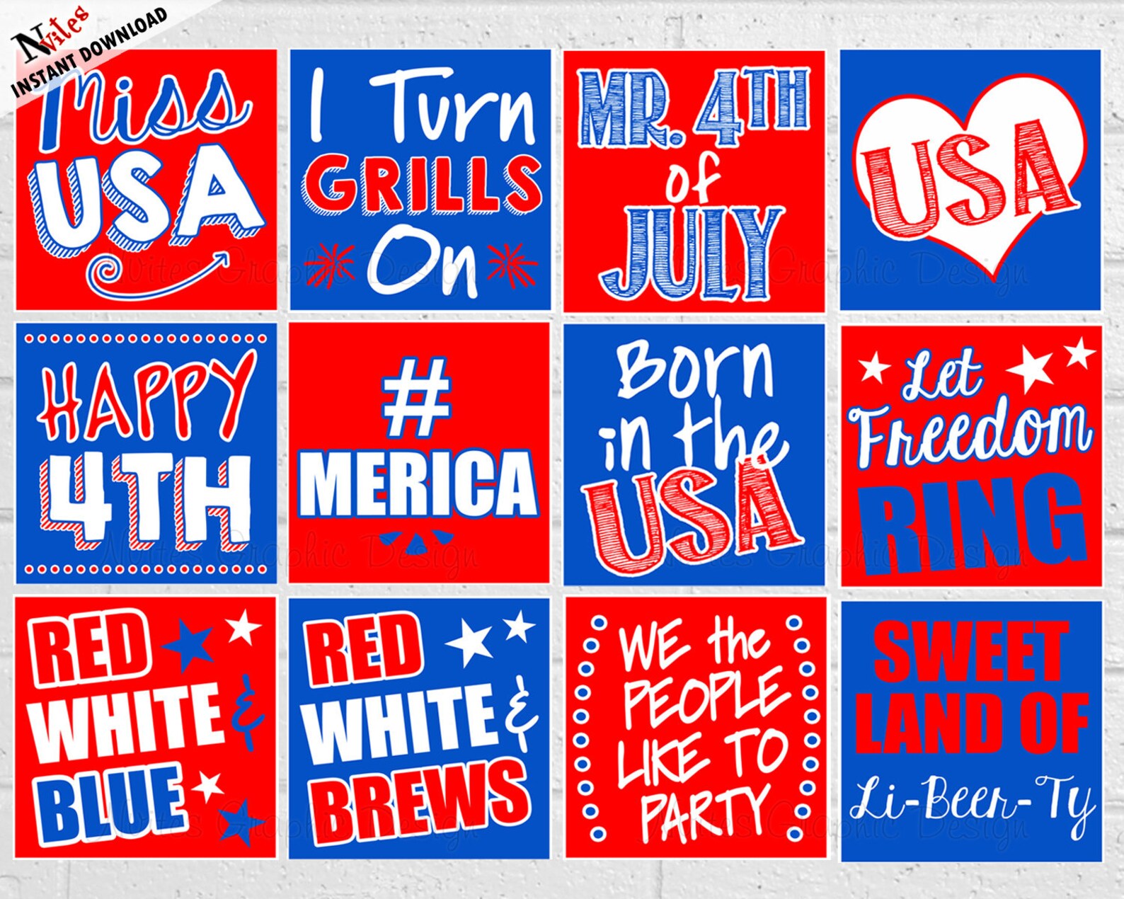 4th of July Parade Bike Parade Decorating Party July 4th - Etsy