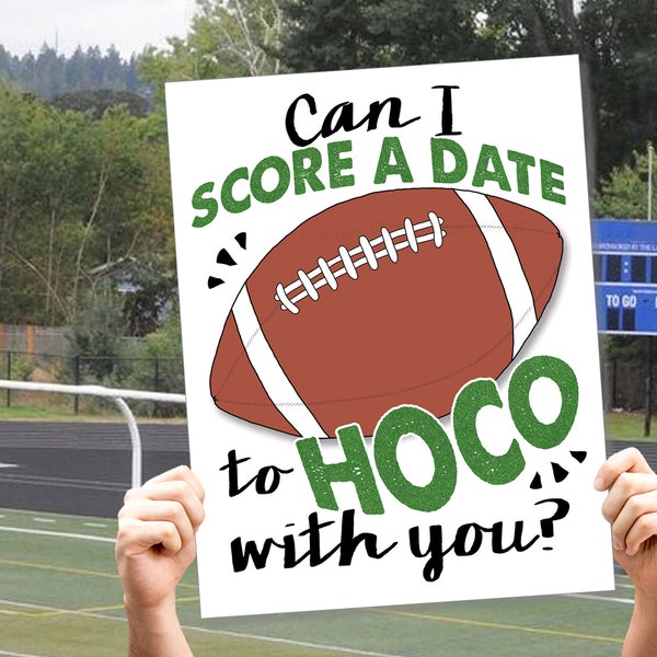 Prom Date Ask Sign Printable Etsy