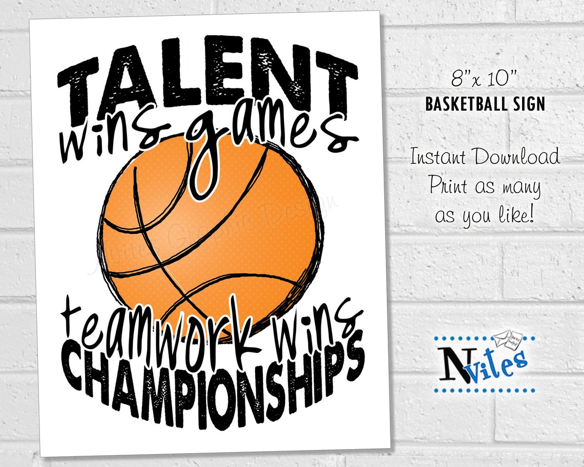 Basketball Cupcake Toppers Printable Basketball Party - Etsy