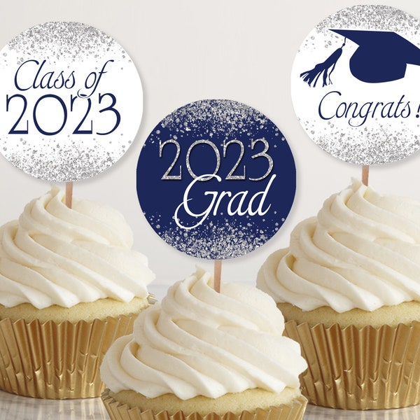 Graduation Cupcake Topper Etsy