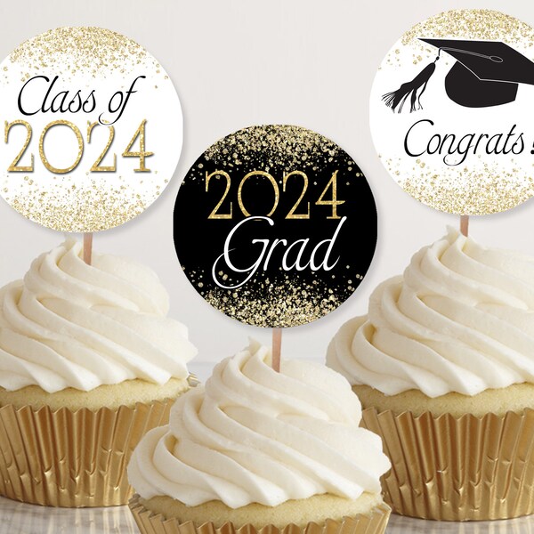 Graduation Cupcake Topper Etsy