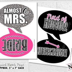 Bachelorette Party Photo Props, Printable Bachelorette Party Photo ...