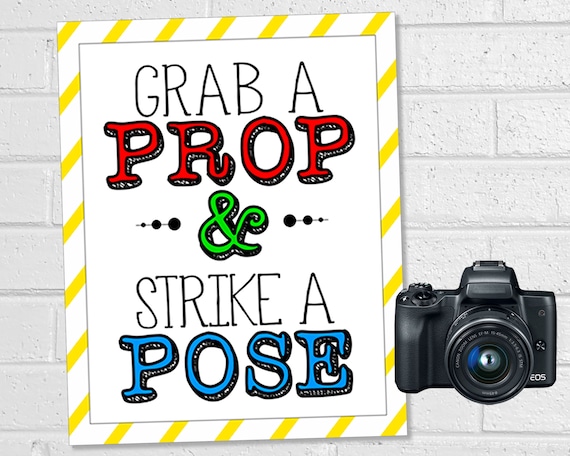 Photo Booth Strike a Pose, SVG Graphic by Bolt and Sparkles · Creative  Fabrica