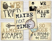 Escape Room Party Signs, Spy Mission Photo Props (Printable PDF)