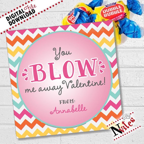 Products and solutions comparable in direction of Bubble Gum Valentine, Your self Blow Me Absent image regarding You Blow Me Away Valentine Printable named Products and solutions identical towards Bubble Gum Valentine, On your own Blow Me Absent