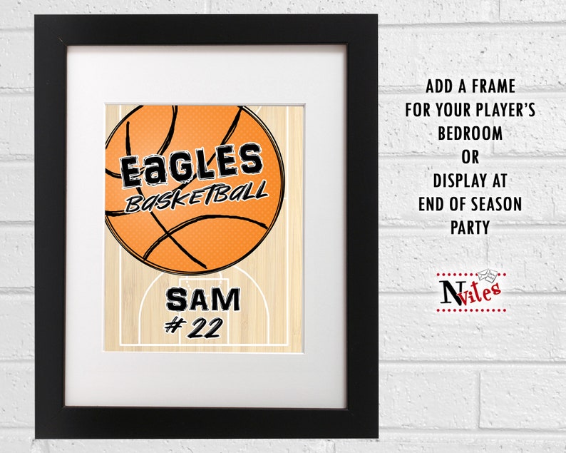 Basketball Locker Sign Basketball Team Printable Locker Signs - Etsy