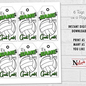 Volleyball Good Luck Tags Game Day Team Treats Printable Team Favor Il 300x300.5359812398 Ni1e