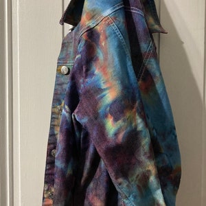 Upcycled Tie-Dye Jean Jacket