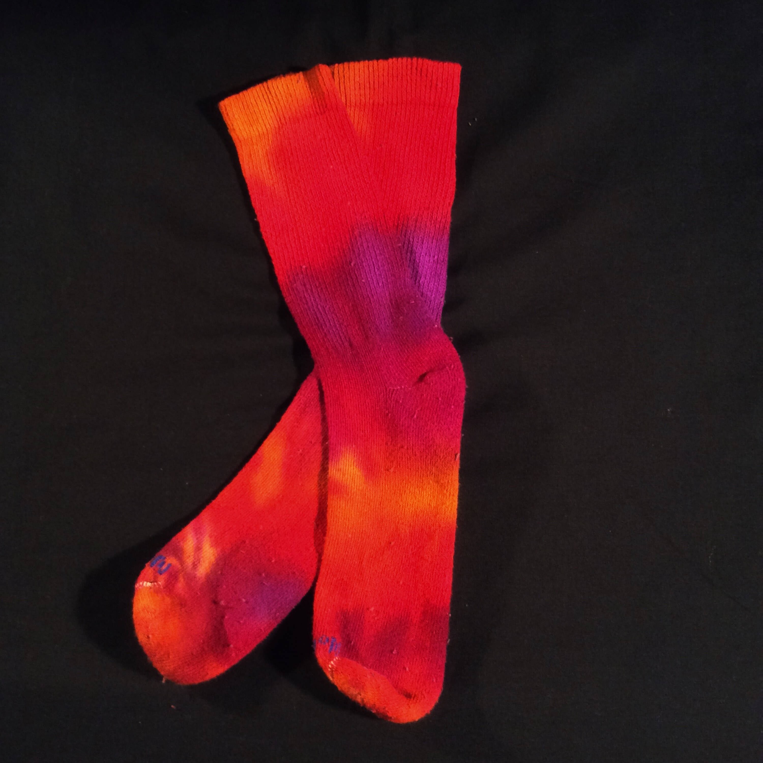 TieDye Sock 6 Pack Bulk Discount Deal Etsy België