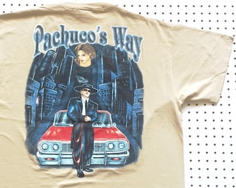 Années 90 CRUISIN LOW t shirt xl lowrider magazine pachucho cholo chicano art homies conart mexicain low rider vintage west side eight ball rude