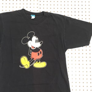 80s MICKEY MOUSE vintage t shirt 70s walt disney united feature syndicate disney character cartoon graphic XL