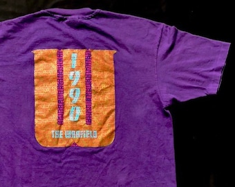1990 THE WARFIELD concert t shirt xl hanes made in usa vintage concert t shirt reggae alternative punk tour t shirt san francisco music
