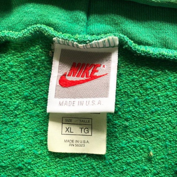 90s NIKE Zip up Logo Sweatshirt Made in Usa Nike Grey Tag 90s NIKE Zip up Logo Sweatshirt Made in Usa Nike Grey Tag