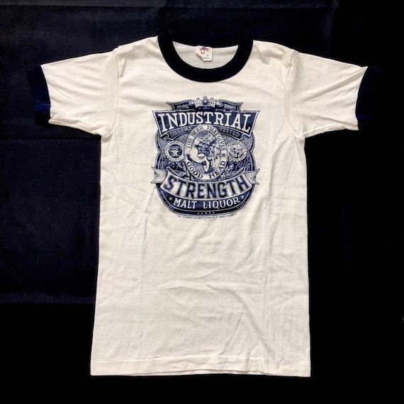79' INDUSTRIAL STRENGTH vintage t shirt art by da