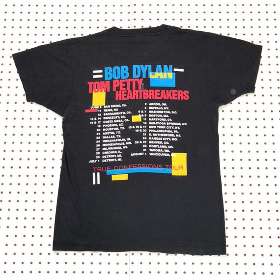 86 BOB DYLAN tom petty true confessions tour t sh… - image 2