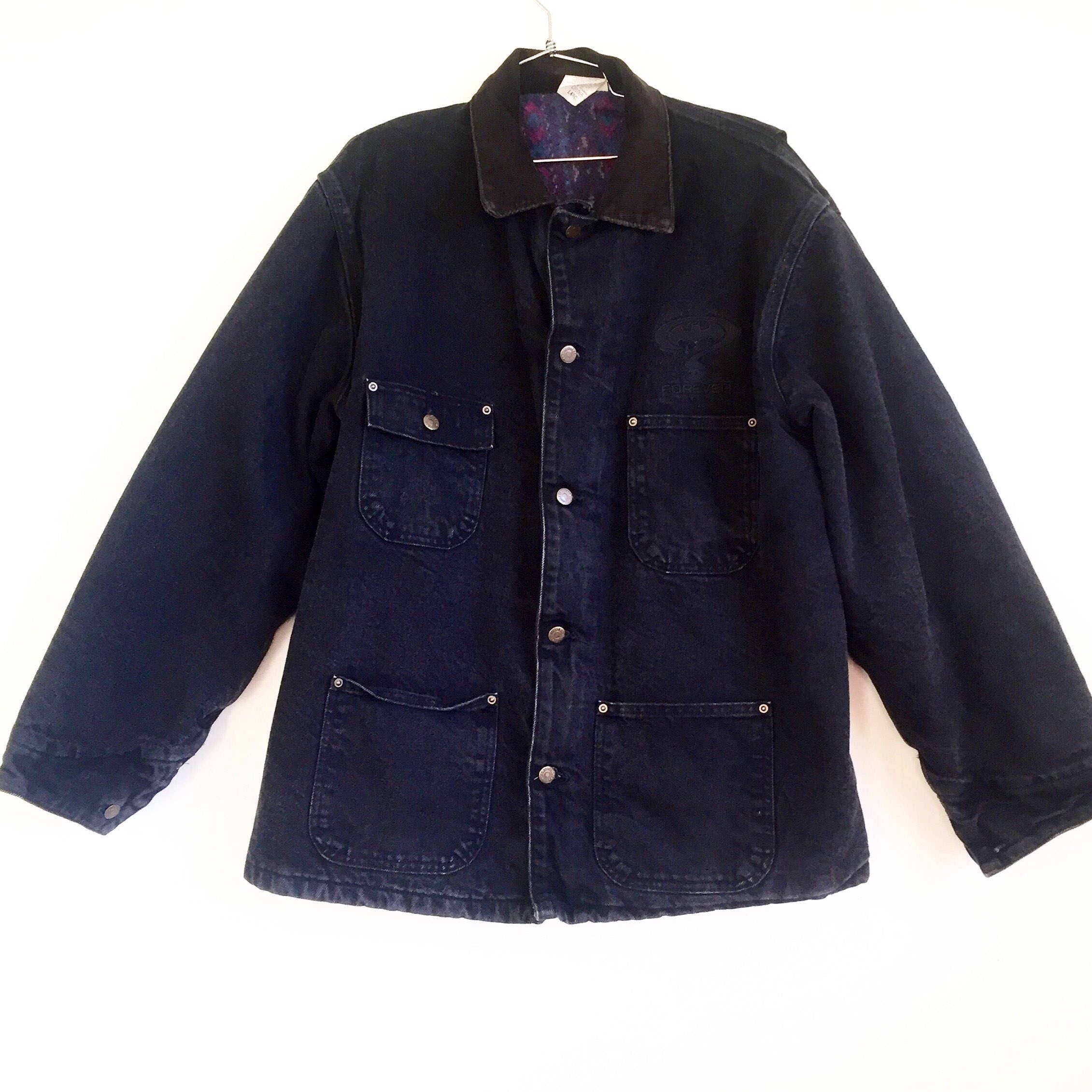 90s CARHARTT BATMAN Crew Jacket Xl 