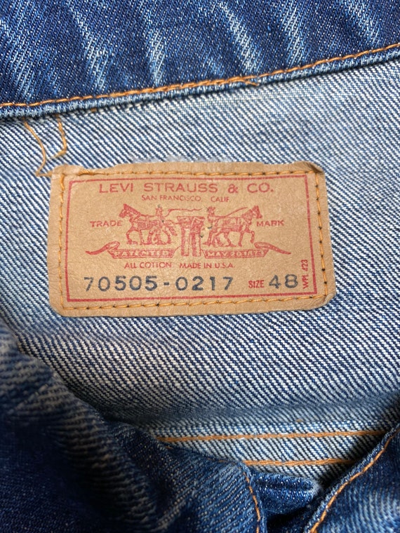 1960s LEVIS Type III Big E Denim Jacket 