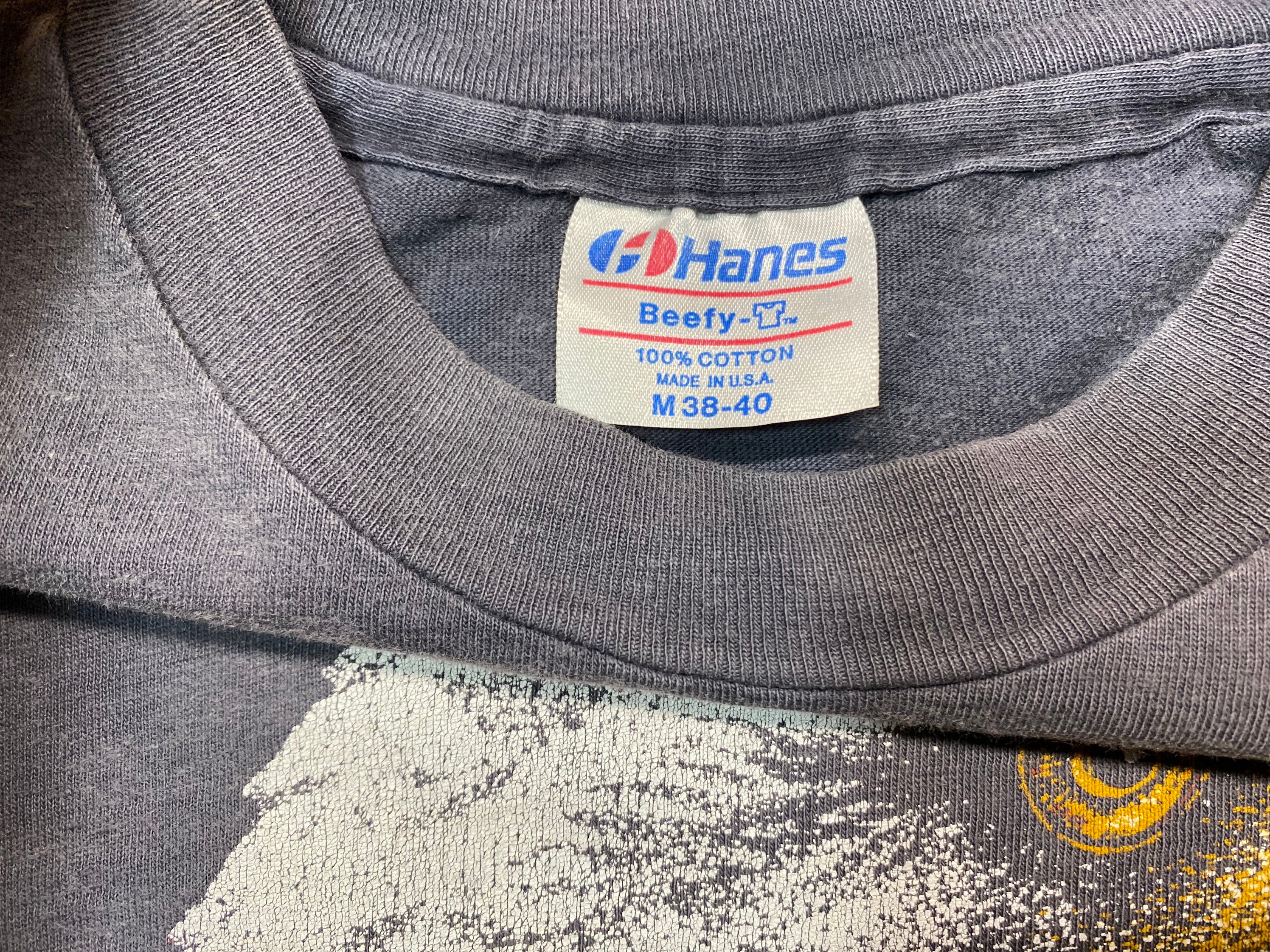 80s HARLEY DAVIDSON Medium Hanes Beefy for Bikers Only Long - Etsy