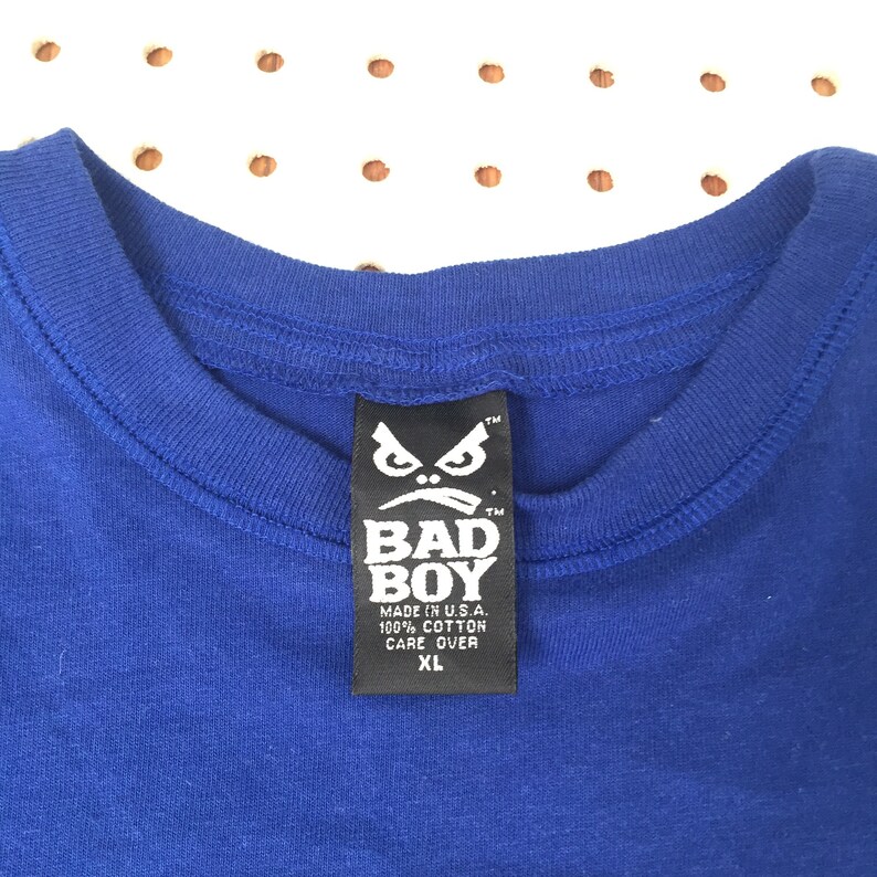 Jaren '90 BAD BOY CLUB t shirt xl lange mouw vintage skate Etsy Nederland