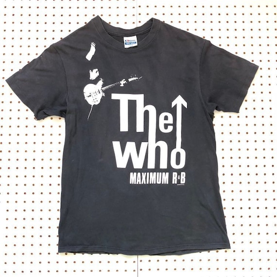 the who tour t shirts