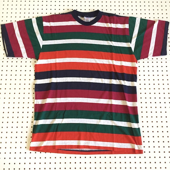 guess vintage striped tee