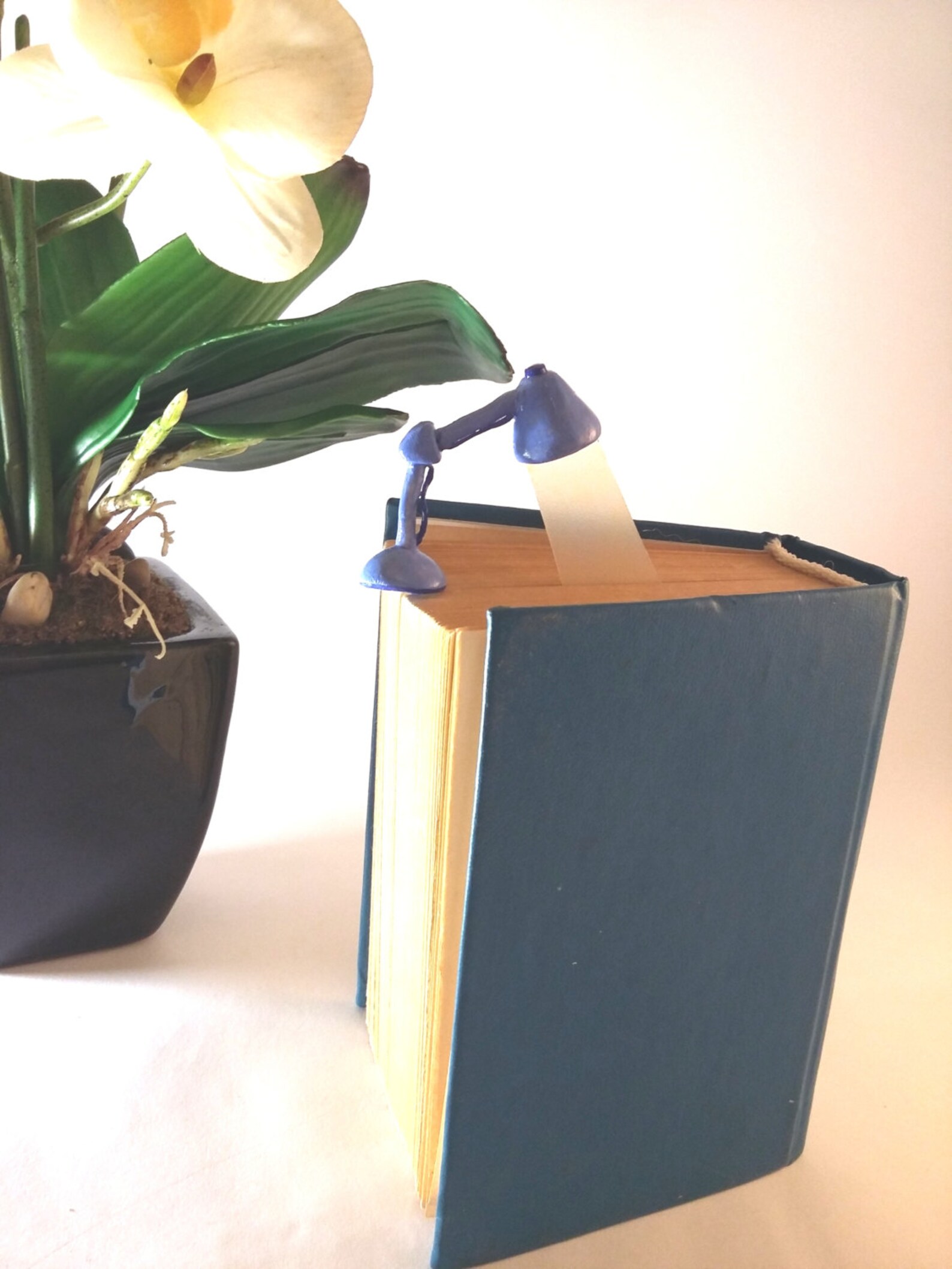 Cute Small Lamp Bookmark Custom Lamp Bookmark Original Etsy