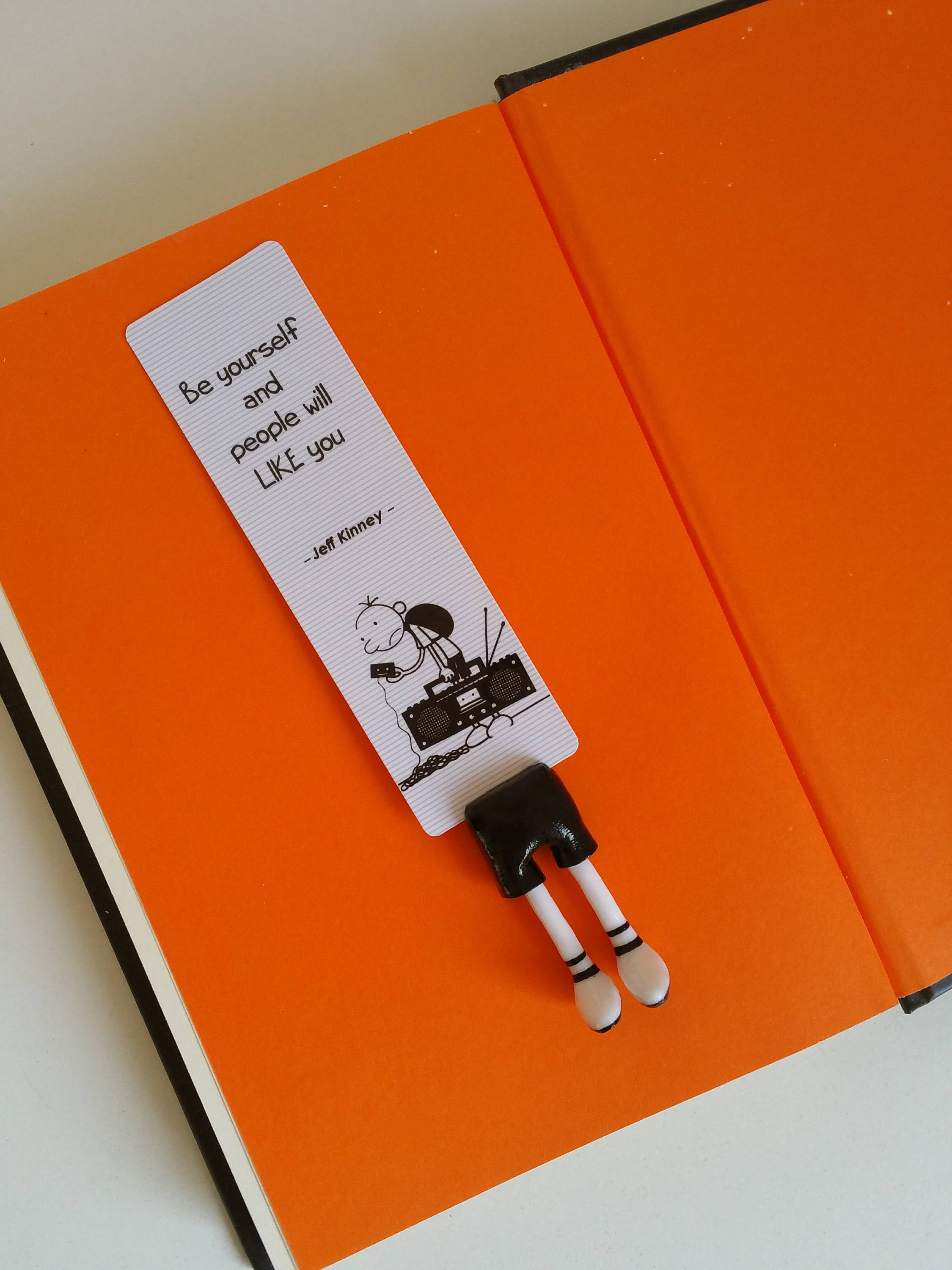 Diary of a Wimpy Kid bookmark | Etsy