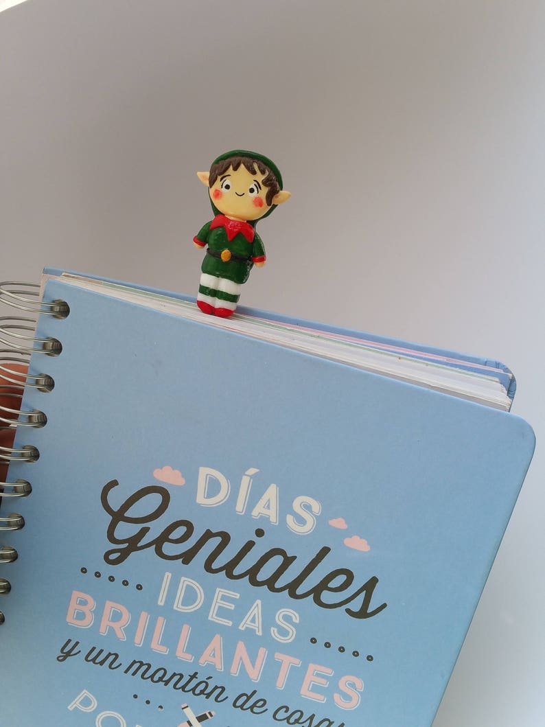 Christmas set paper clips paper clip Christmas Elf Etsy