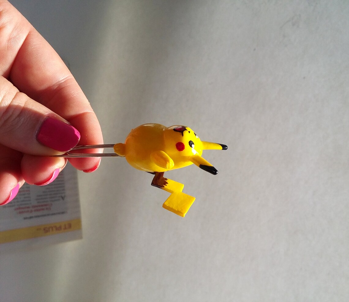 PIKACHU Bookmark Pikachu GIFs bookmarks pokemon Pikachu book | Etsy