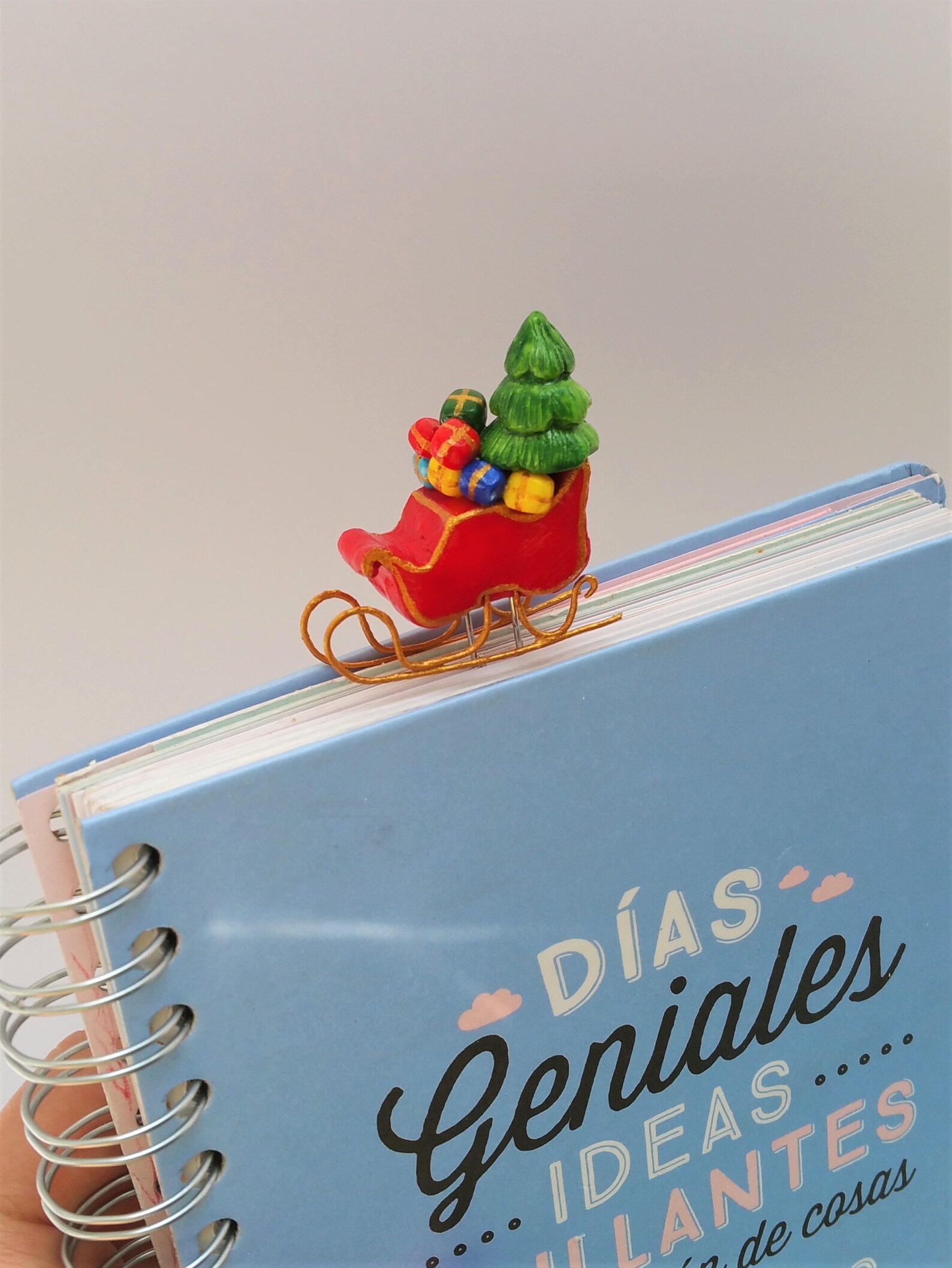 Christmas set paper clips paper clip Christmas Elf Etsy