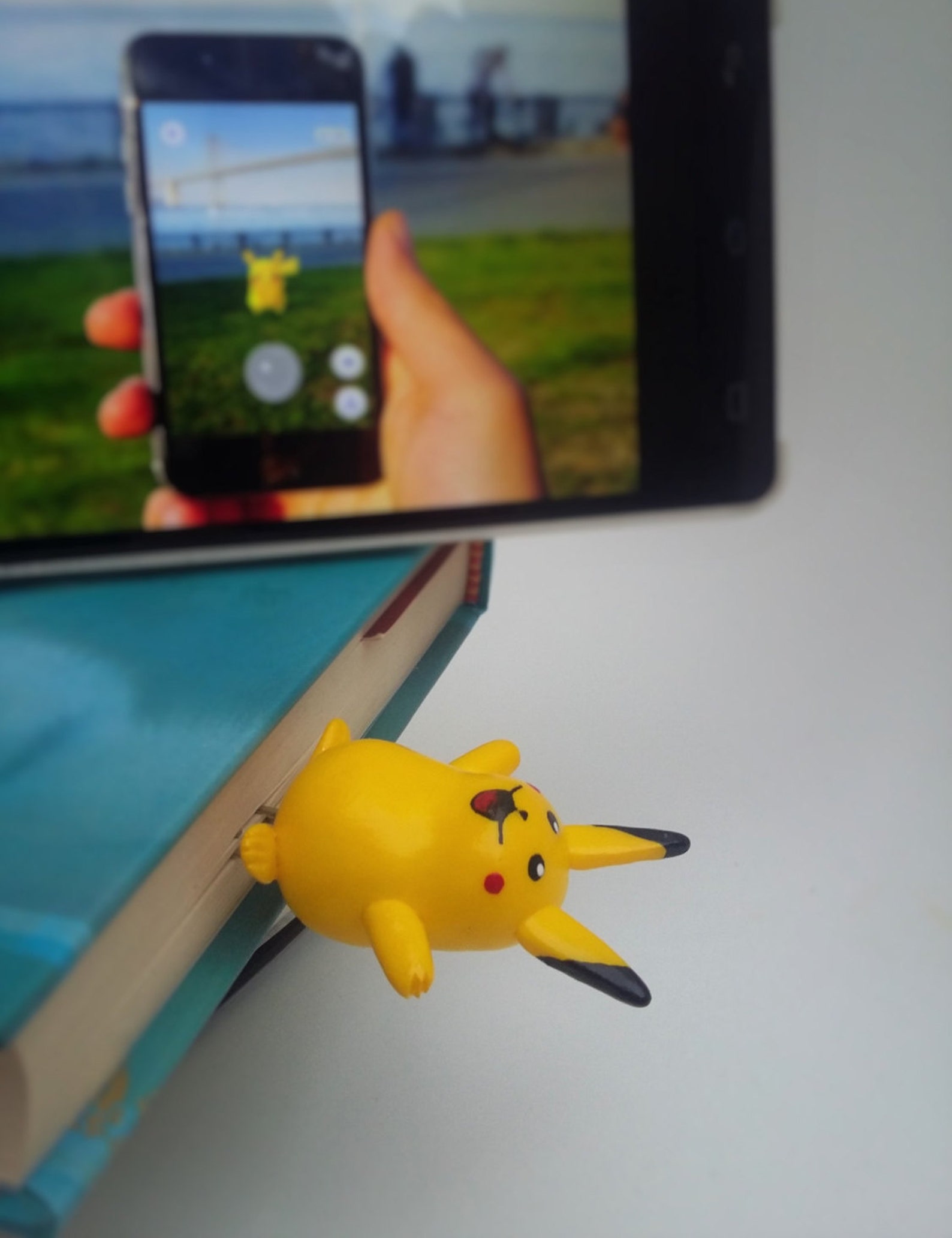 PIKACHU Bookmark Pikachu GIFs bookmarks pokemon Pikachu book | Etsy