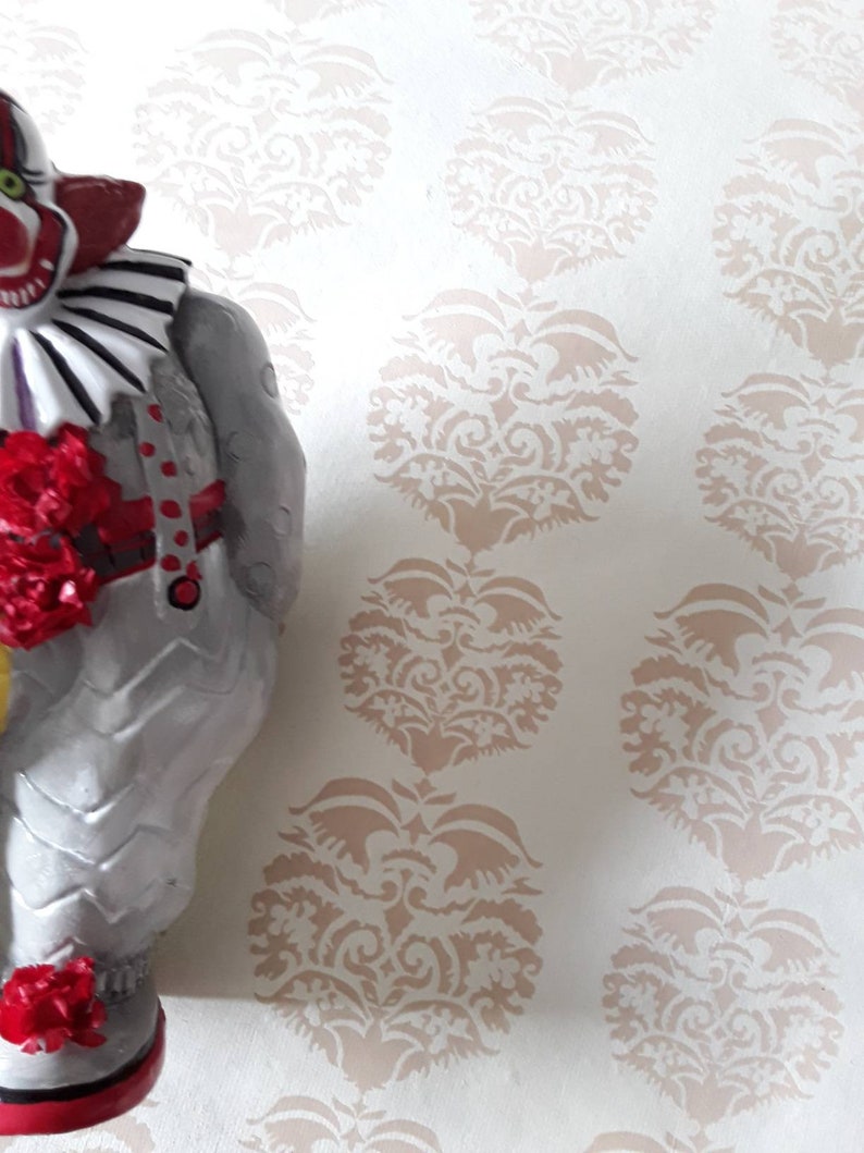 goth Horror clown. Pennywise IT tribute piggy bank