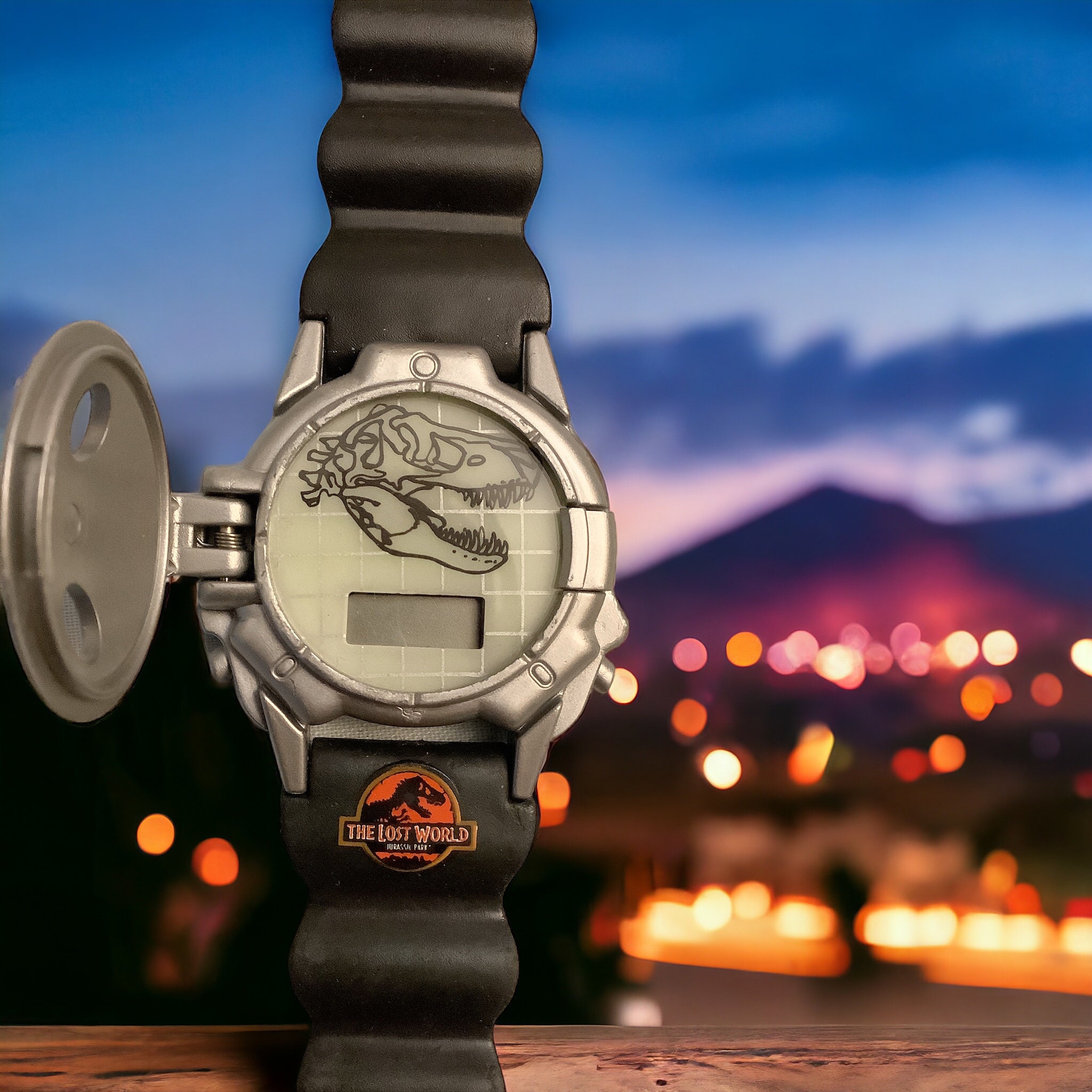Techno Time the Lost World Jurassic Park Watch Collection Burger King 1997 Etsy