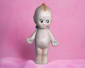 Vintage Kewpie Doll, Bisque, collectible, possibly Antique, collectible Knick knack, small porcelain