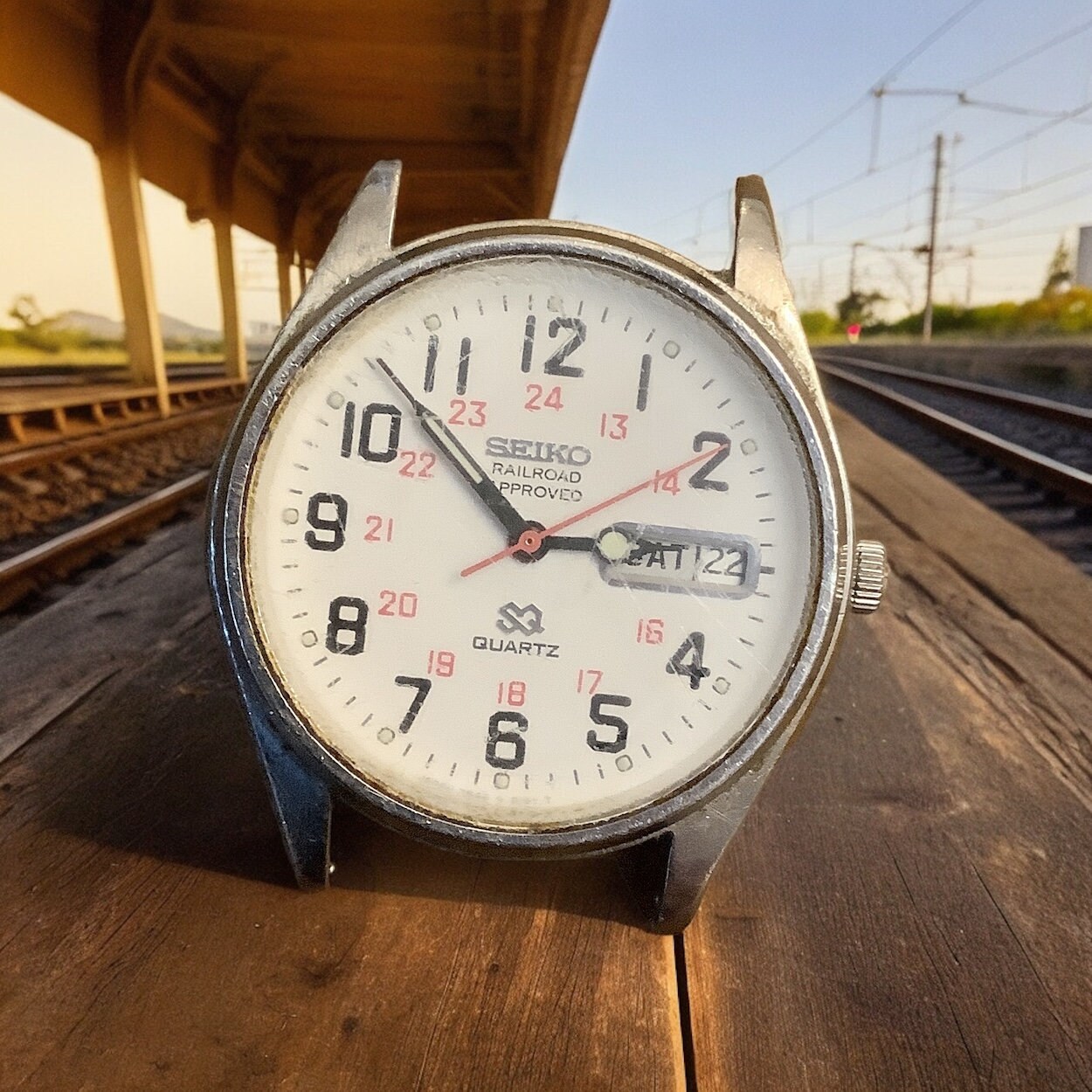 Seiko railroad approved wrist watch best sale