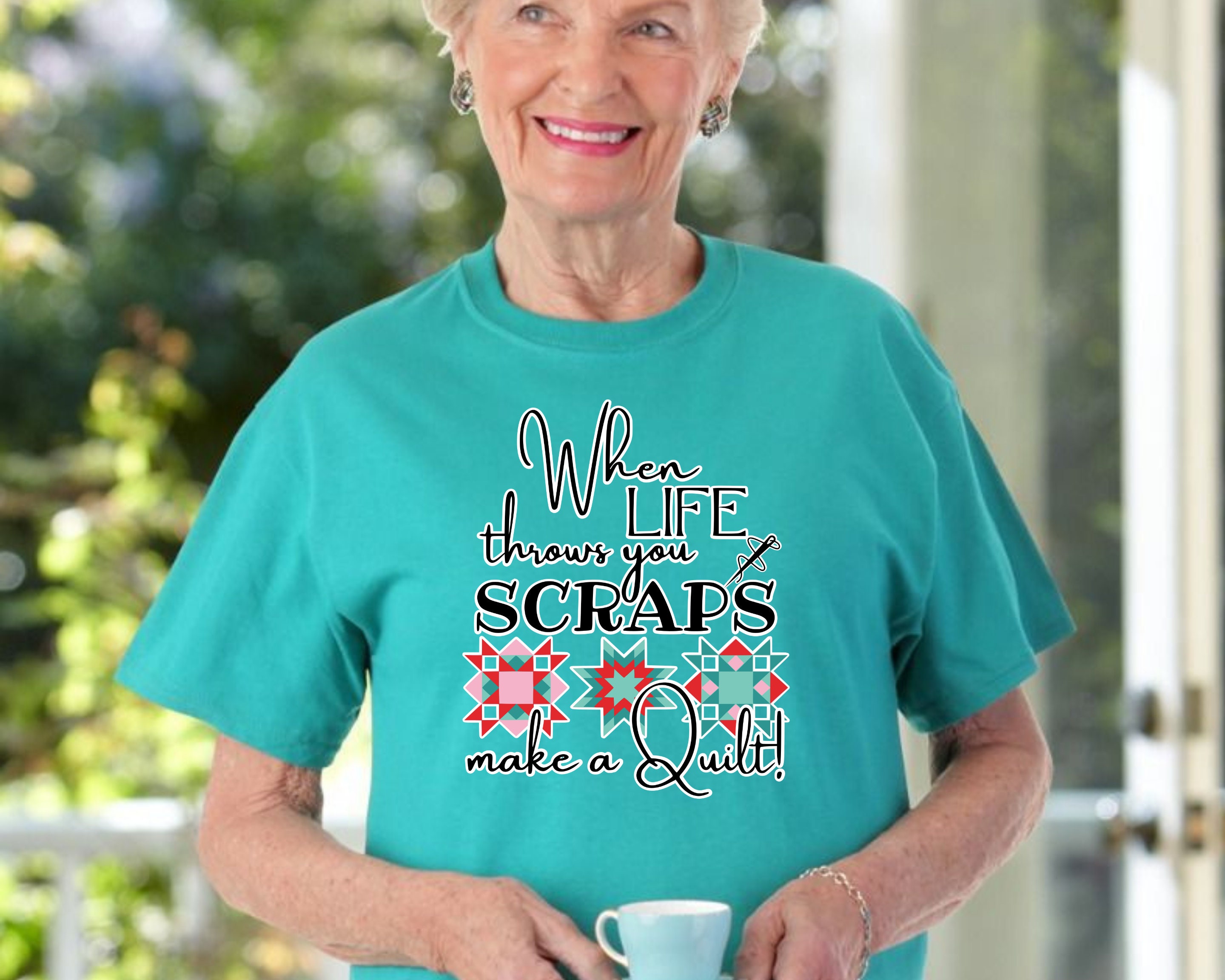 When Life Throws You Scraps Make A Quilt Cut File Quilting Etsy