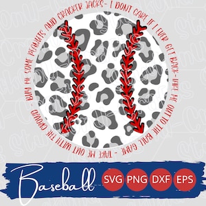 Arquivo SVG com estampa de leopardo de beisebol, leve-me para o jogo de bola SVG, design de camiseta de beisebol
