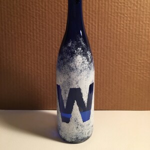 Wine Bottle Incense Burner Blue - Etsy