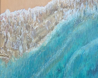 147, "Caribbean Waves", 11x14