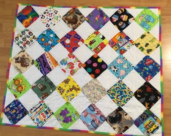 I Spy baby quilt