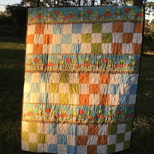 Adorable Frog  Quilt