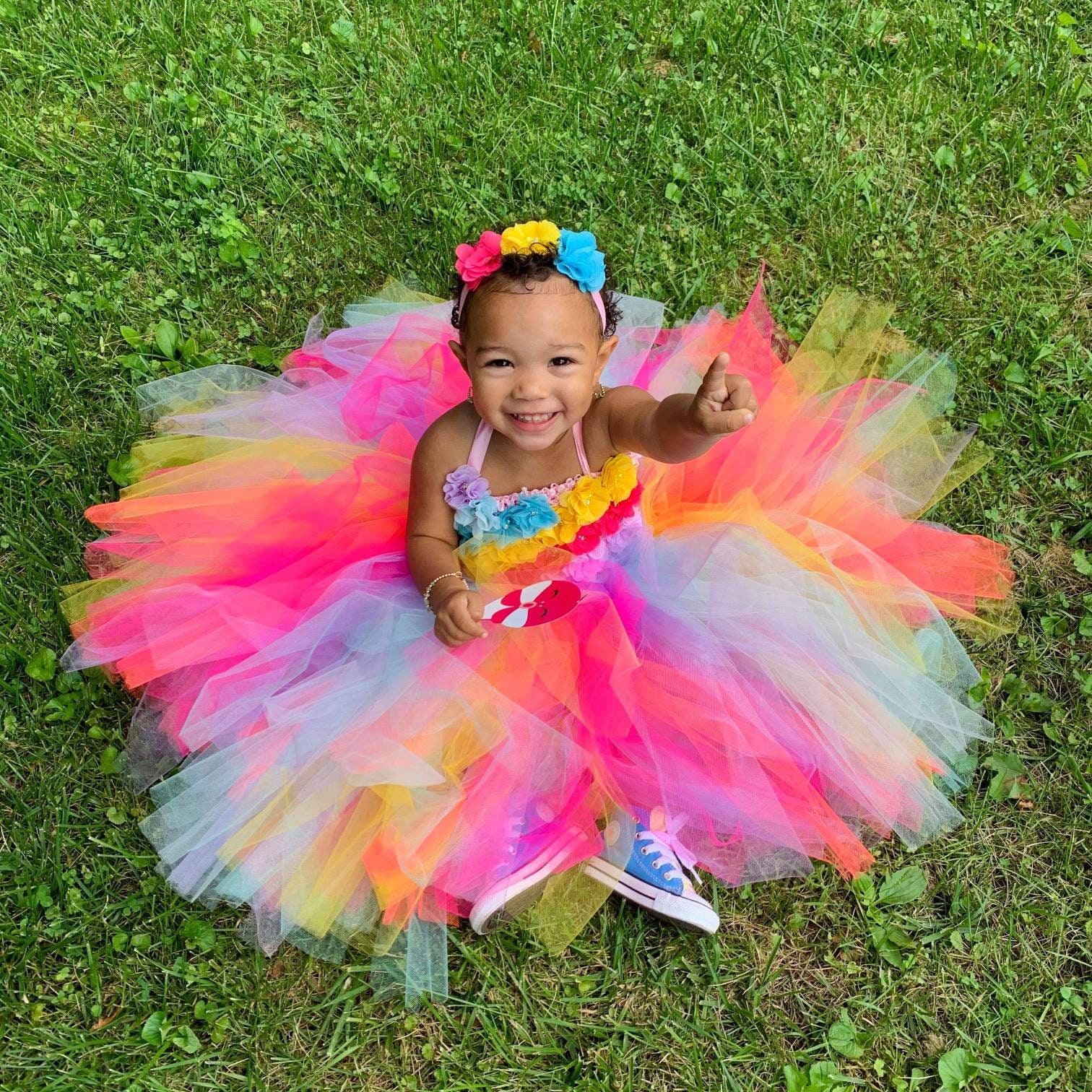 jojo siwa birthday party dress Dresses Jojo Tutus Rainbow Tutu Dress Jojo Siwa Birthday Party Outfit Siwa  Halloween