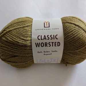 Universal Yarn 3.5oz Classic Worsted Yarn Antelope (Tan/Light Brown)