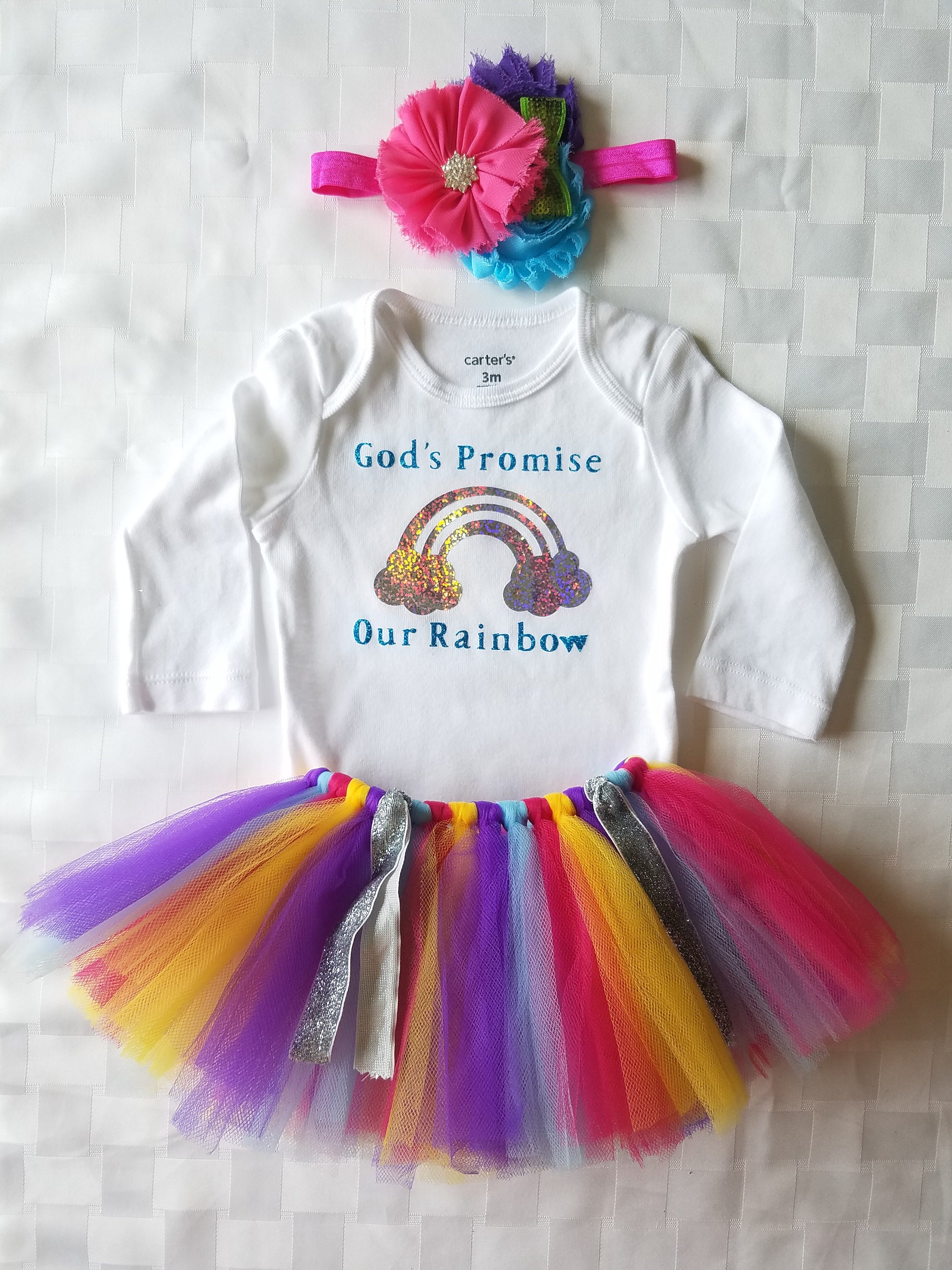 Carters rainbow cheap tutu dress