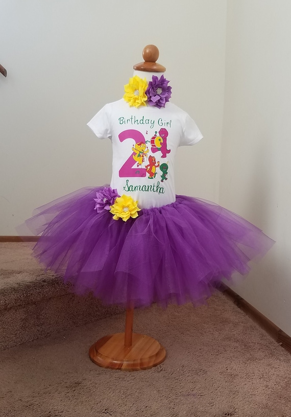 barney birthday dress Buy Personalized the Dinosaur, Baby Bop, B.J. and Riff Tutu Outfit With Headband, Cake Smash Online in India Hooded jumpsuit